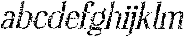 Broquet Stamp Italic otf (400) FONT