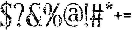 BroquetStamp-Regular otf (400) Font OTHER CHARS