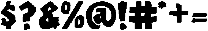 BrosPops-Regular otf (400) Font OTHER CHARS