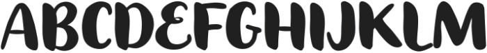 Brosofty Regular ttf (400) Font UPPERCASE