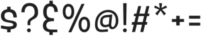 Brostel Medium Condensed otf (500) Font OTHER CHARS
