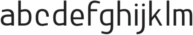 Brostel Regular Condensed otf (400) Font LOWERCASE