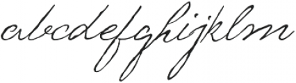 Brother Joseph Script Script otf (400) Font LOWERCASE