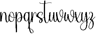 Brother Regular otf (400) Font LOWERCASE
