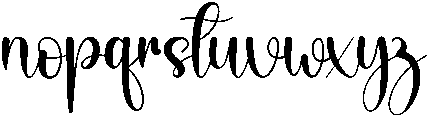 Brother Regular otf (400) Font LOWERCASE
