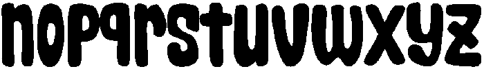 Brother Regular otf (400) Font LOWERCASE