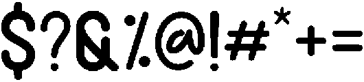 Brotherhood  Regular otf (400) Font OTHER CHARS