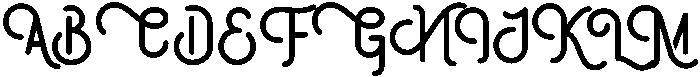 Brotherhood  Regular otf (400) Font UPPERCASE