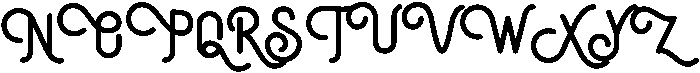 Brotherhood  Regular otf (400) Font UPPERCASE