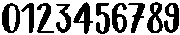 Brotherley Bold otf (700) Font OTHER CHARS