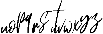Brotthers Svg Regular otf (400) Font LOWERCASE