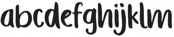 Broughtes script 2 Regular otf (400) Font LOWERCASE