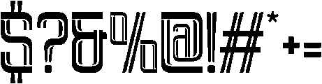 Brovic-Inline otf (400) Font OTHER CHARS