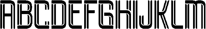 Brovic-Inline otf (400) Font UPPERCASE