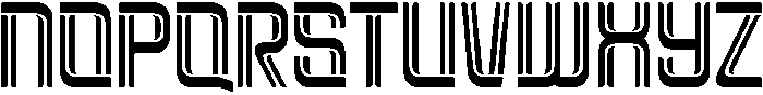 Brovic-Inline otf (400) Font LOWERCASE