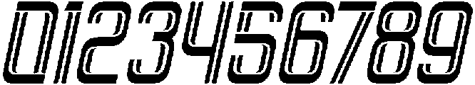 Brovic-InlineOblique otf (400) Font OTHER CHARS