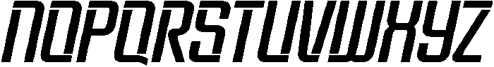 Brovic-Oblique otf (400) Font UPPERCASE