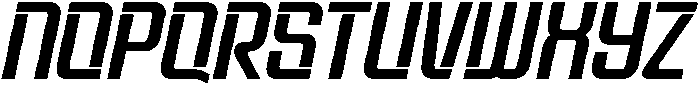 Brovic-Oblique otf (400) Font LOWERCASE