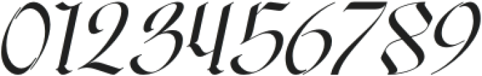 Browking-Italic otf (400) Font OTHER CHARS