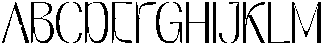 Brown Bridge Thin otf (100) Font UPPERCASE