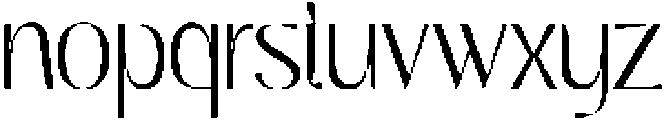 Brown Bridge Thin otf (100) Font LOWERCASE