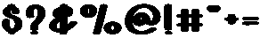 Brown Monster Regular otf (400) Font OTHER CHARS
