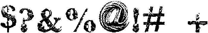 Brown-Rope Regular otf (400) Font OTHER CHARS