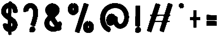Brown Sugar Regular otf (400) Font OTHER CHARS