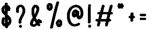 Brown Sugar Regular otf (400) Font OTHER CHARS