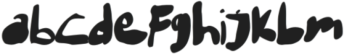 BrownHeart-Regular otf (400) Font LOWERCASE