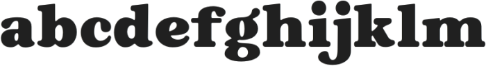 BrownMagic-Regular otf (400) Font LOWERCASE