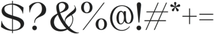 BrownRoyal-Regular otf (400) Font OTHER CHARS