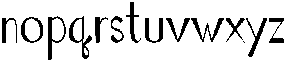 Brownie Regular otf (400) Font LOWERCASE