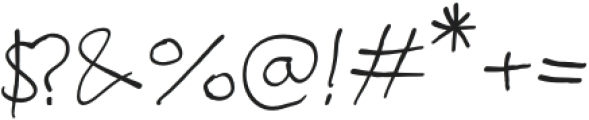 BrowniesHanddrawn-Regular otf (400) Font OTHER CHARS