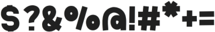 Browning Regular otf (400) Font OTHER CHARS