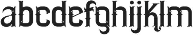 Brownstone Regular otf (400) Font LOWERCASE