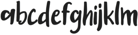 Browserian Regular otf (400) Font LOWERCASE