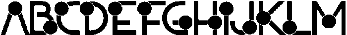 Brox otf (400) Font UPPERCASE