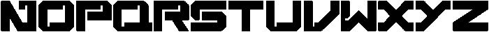 Broxy Regular otf (400) Font LOWERCASE