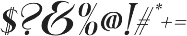 Brskovo Black Italic otf (900) Font OTHER CHARS