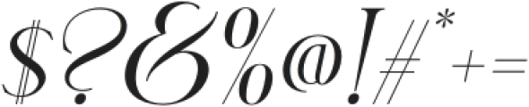 Brskovo-Italic otf (400) Font OTHER CHARS