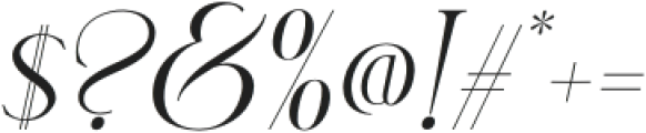 Brskovo Light Italic otf (300) Font OTHER CHARS