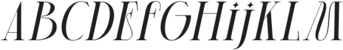 Brskovo Light Italic otf (300) Font LOWERCASE