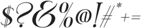 Brskovo Semi Bold Italic otf (600) Font OTHER CHARS
