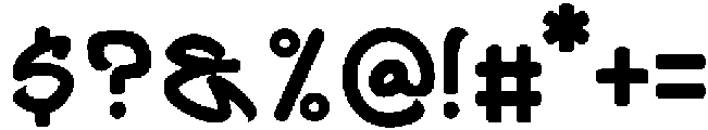 Bruksy otf (400) Font OTHER CHARS