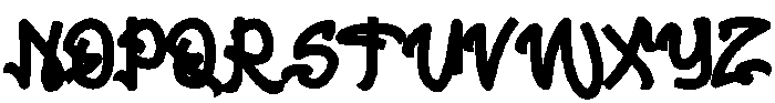 Bruksy otf (400) Font UPPERCASE