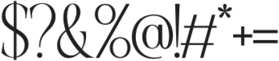 BruneMagery-Regular otf (400) Font OTHER CHARS