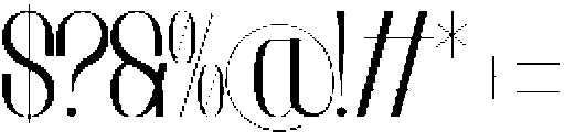 Brunelis Noctelle otf (400) Font OTHER CHARS