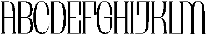 Brunelis Noctelle otf (400) Font UPPERCASE