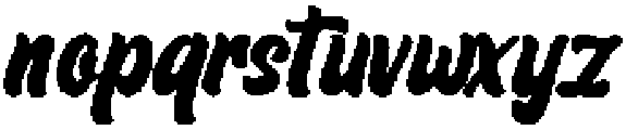 Bruschetta otf (400) Font LOWERCASE